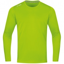 JAKO Sport Long Sleeve Shirt Run 2.0 (100% Polyester, breathable) neon green Boys